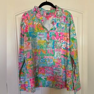 Lilly Pulitzer Captain Popover Large State of Mind